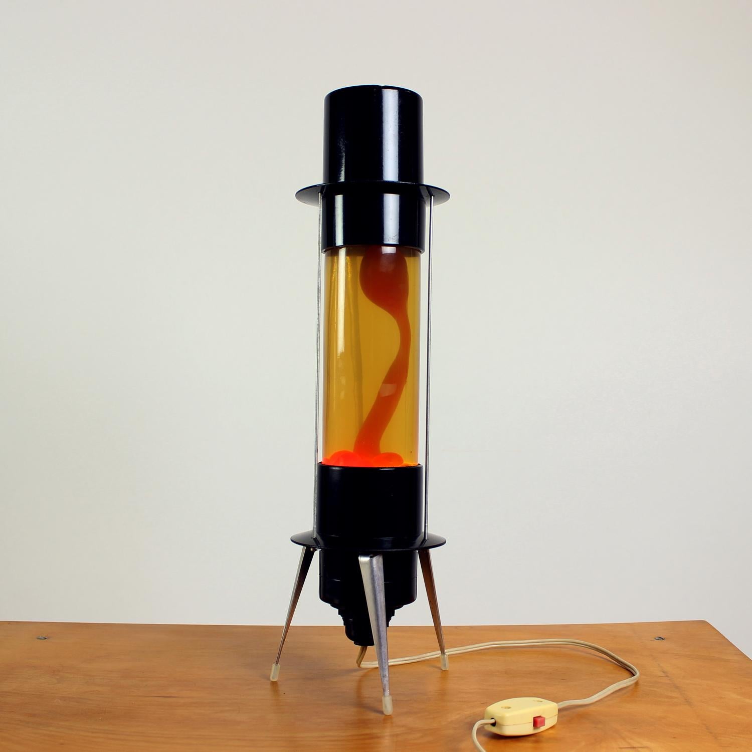 Vintage Soviet Space Age Lava Lamp, 1960s For Sale 4