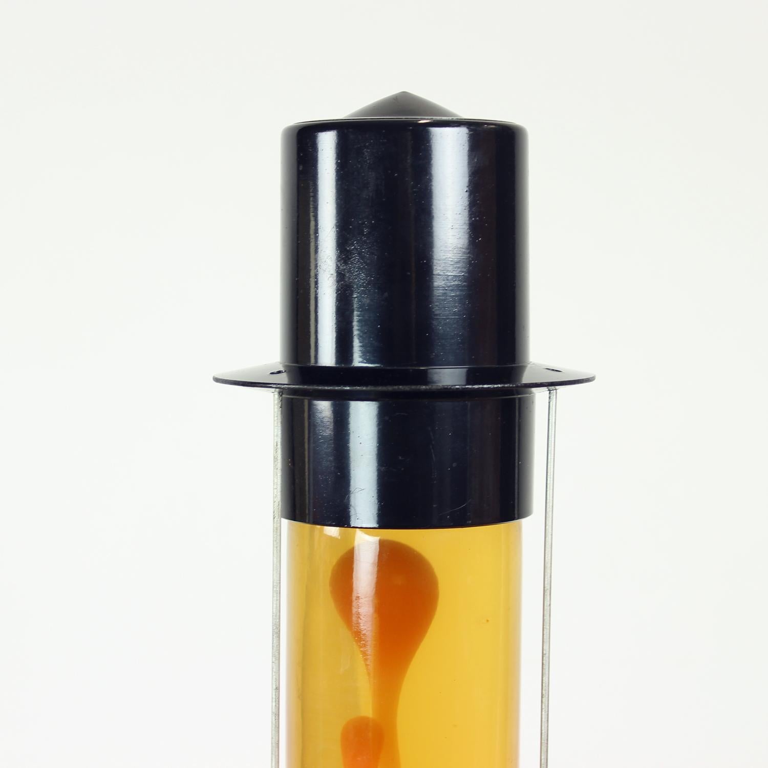 Mid-20th Century Vintage Soviet Space Age Lava Lamp, 1960s For Sale