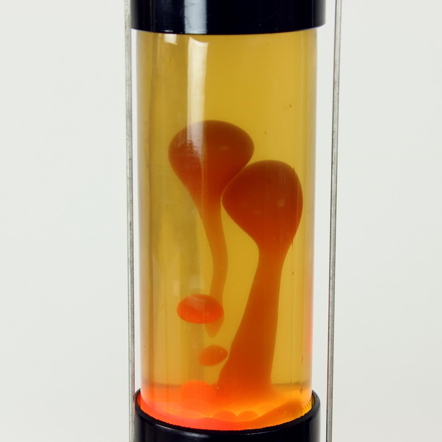 Metal Vintage Soviet Space Age Lava Lamp, 1960s For Sale