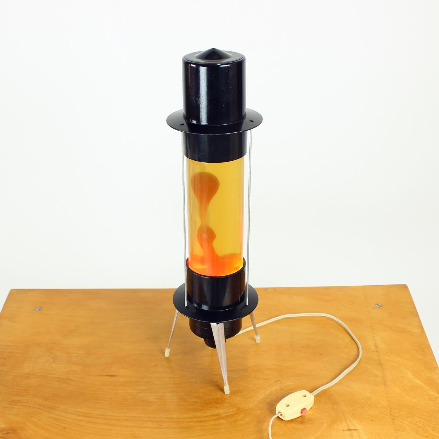 Vintage Soviet Space Age Lava Lamp, 1960s For Sale 3