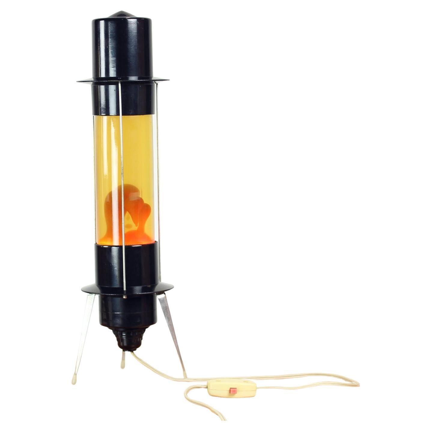 Vintage Soviet Space Age Lava Lamp, 1960s For Sale