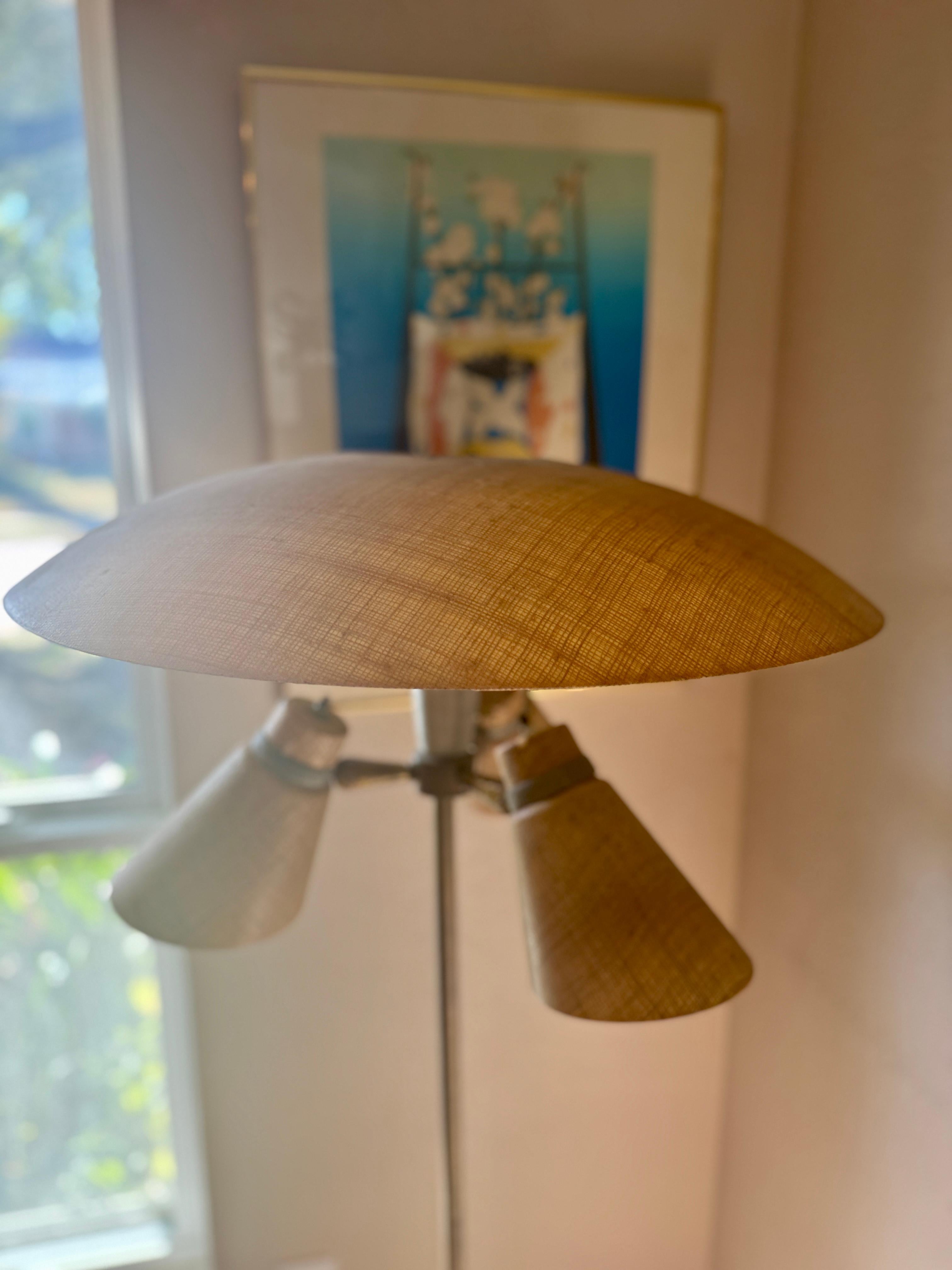 Lampadaire Vintage A Space Light à 4 lumières, circa 1960s en vente 7
