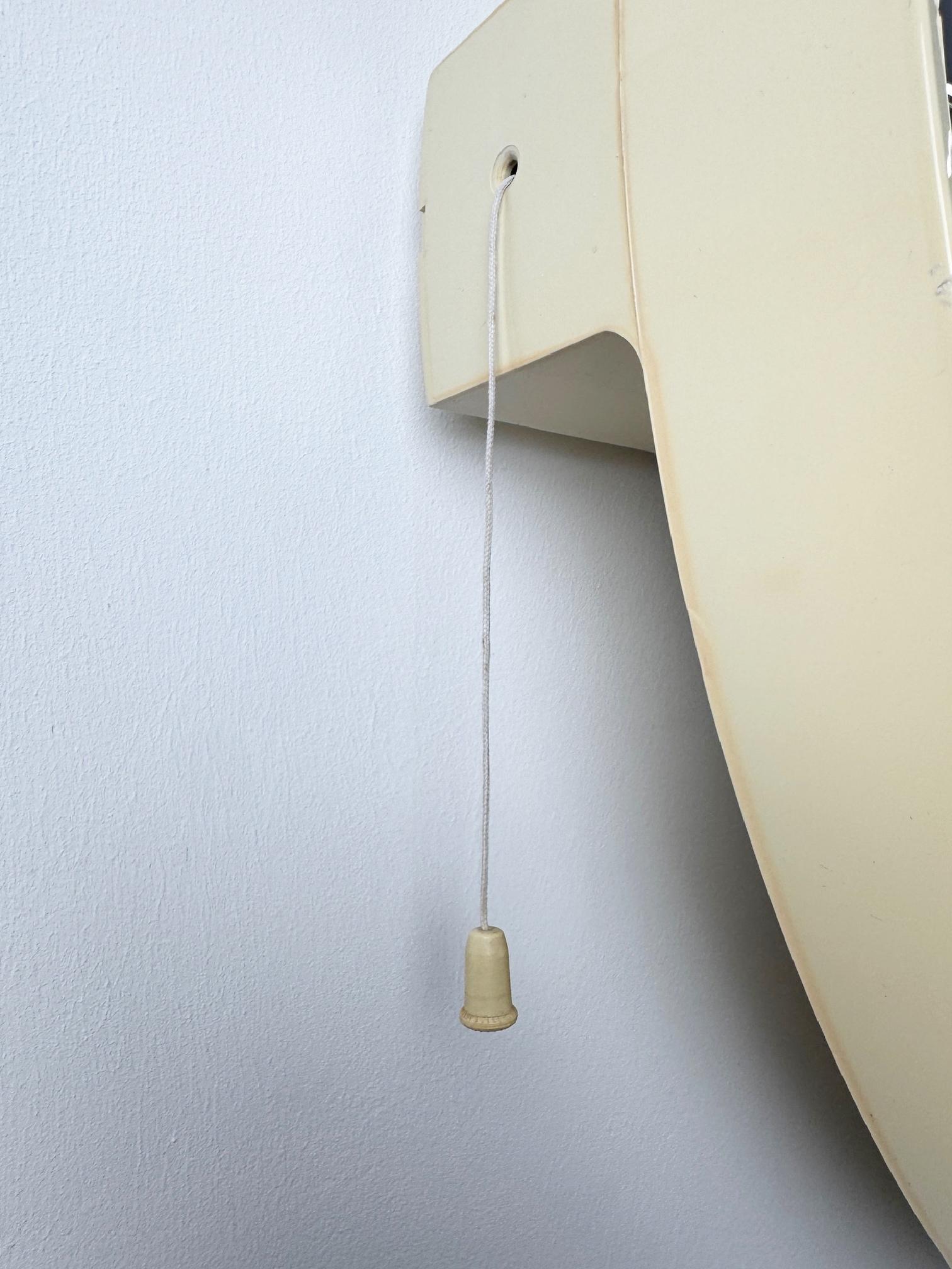 Vintage Space Age Allibert Beleuchteter Spiegel mod. A40- Mid-Century Modern (Ende des 20. Jahrhunderts) im Angebot