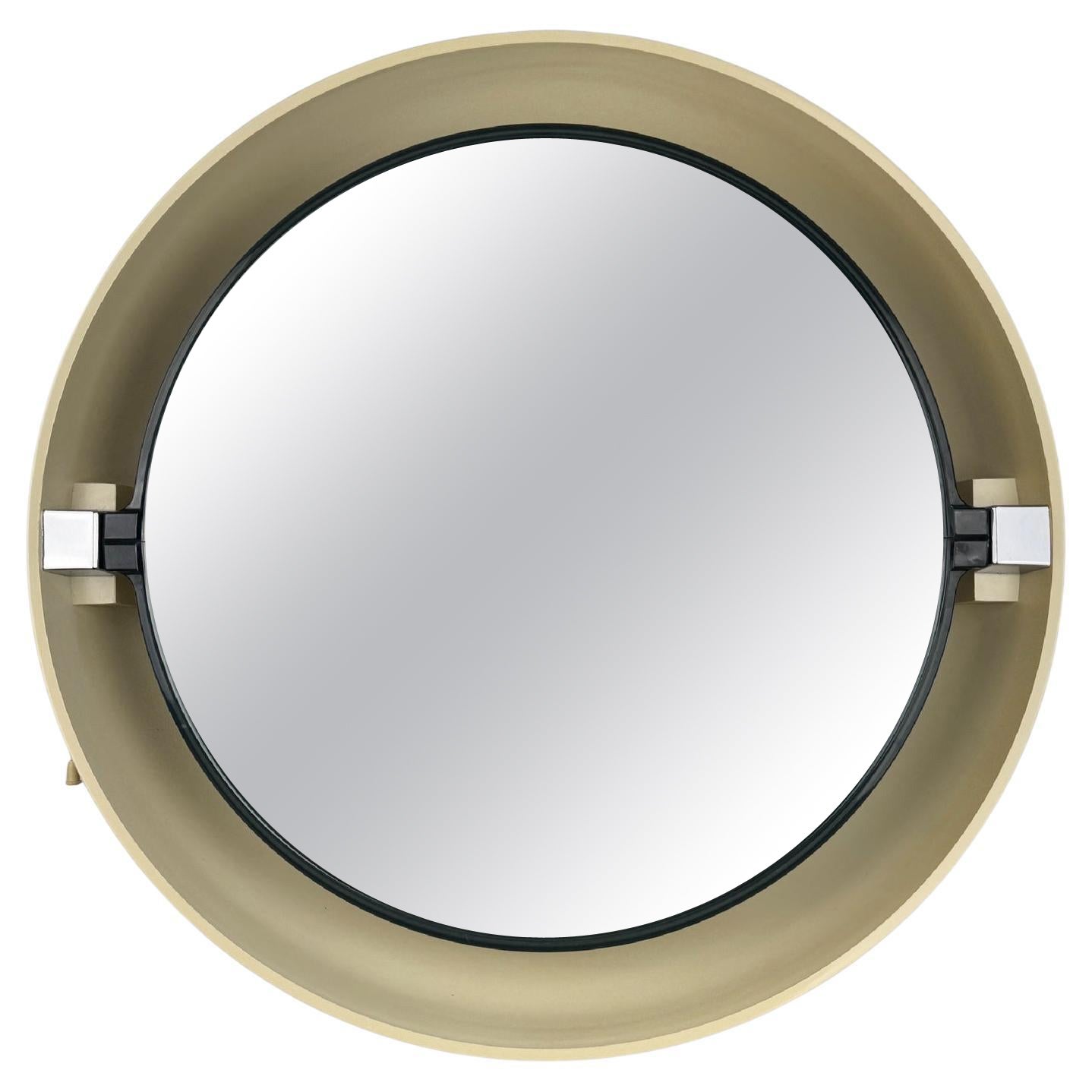 Vintage Space Age Allibert Beleuchteter Spiegel mod. A40- Mid-Century Modern im Angebot