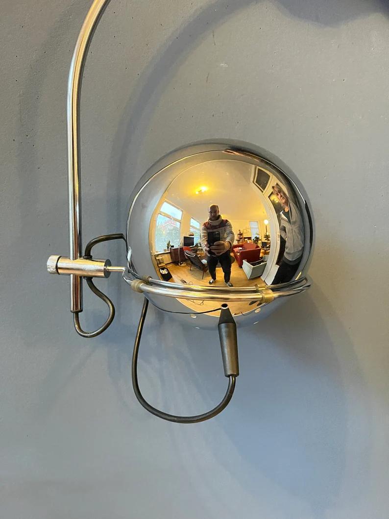 Vintage Space Age Arc Wall Lamp by GEPO, 1970s 1