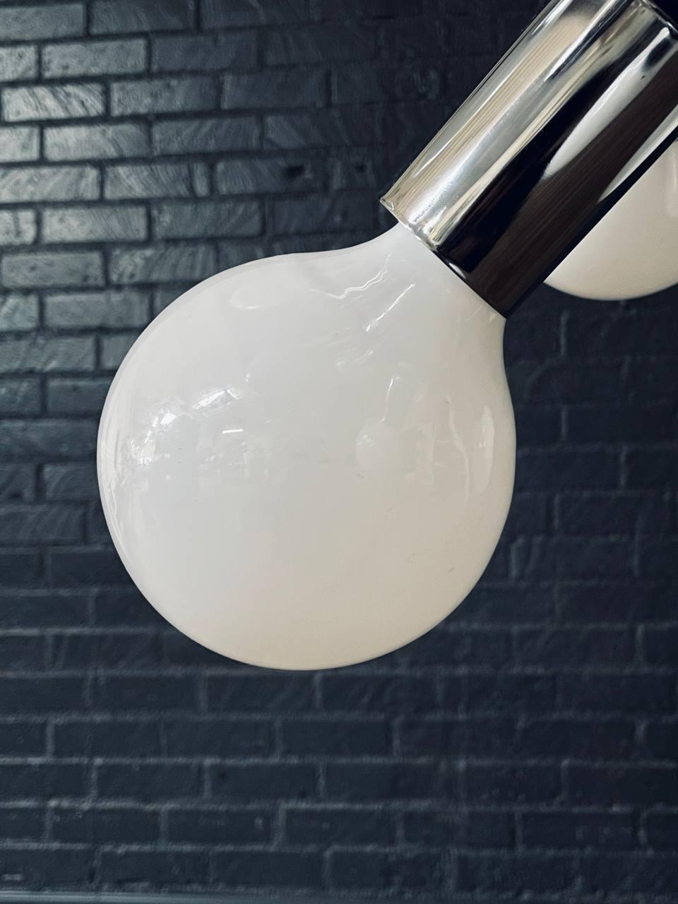 Lampadario vintage Space Age Atomic Chrome Sputnik in vendita 2