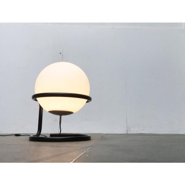 Métal Lampadaire vintage boule de l'ère spatiale en vente