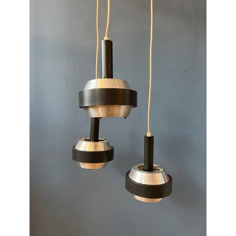 Mid-Century Modern Vintage Space Age Cascade Lamp by Lakro Amstelveen, Mid Century Modern For Sale