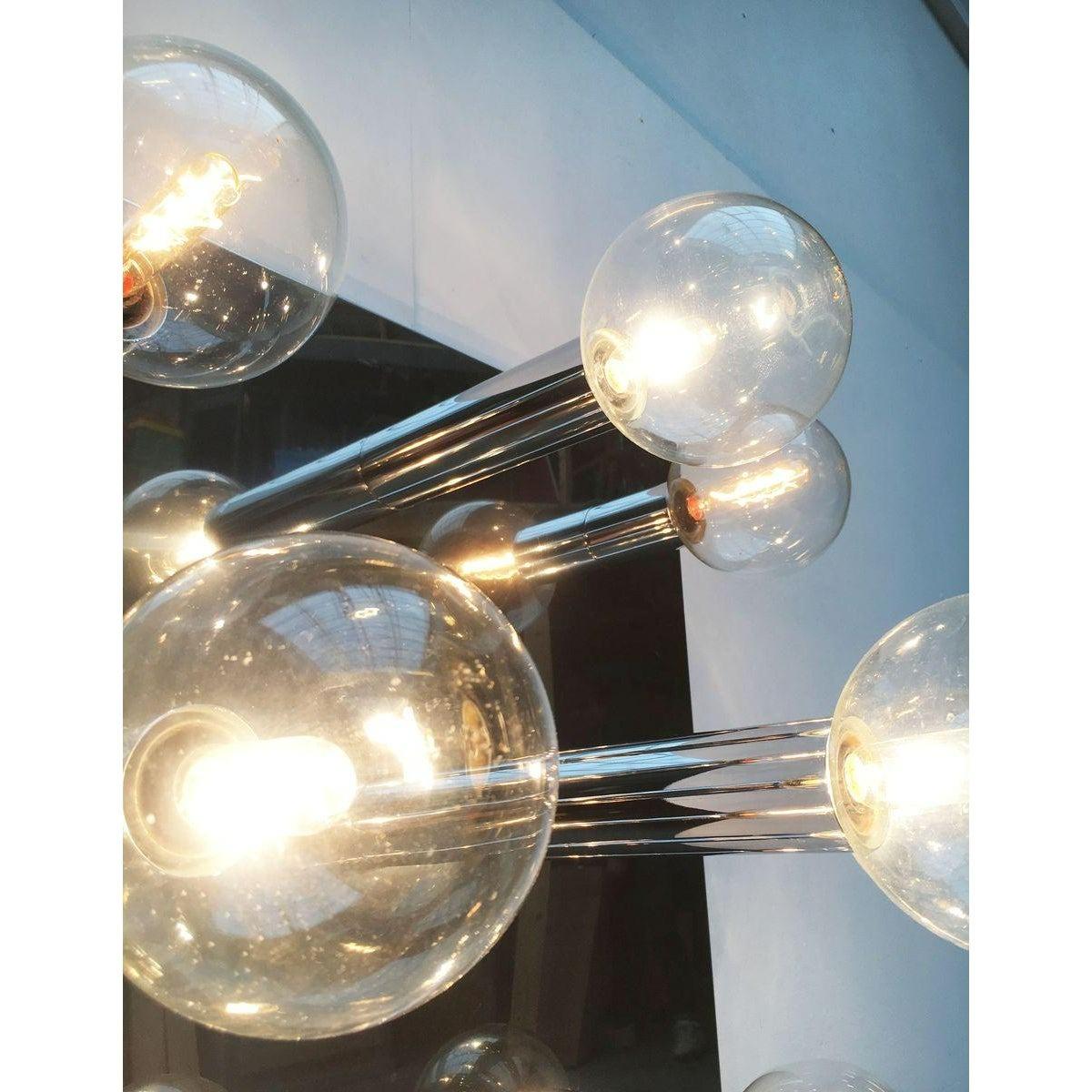 Vintage Space Age Ceiling Lamp by Motoko Ishii for Staff, 1970s For Sale 1