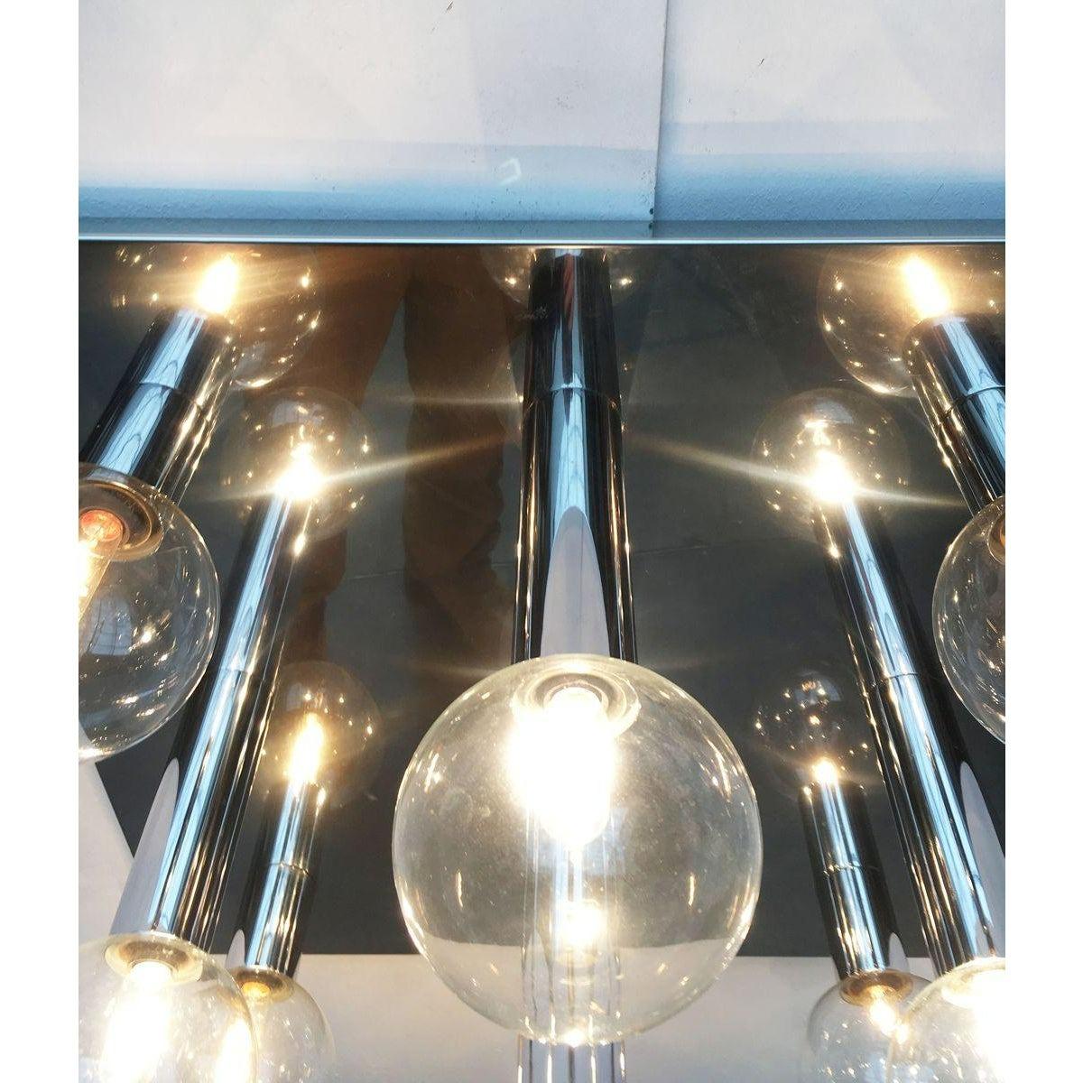 Vintage Space Age Ceiling Lamp by Motoko Ishii for Staff, 1970s For Sale 2