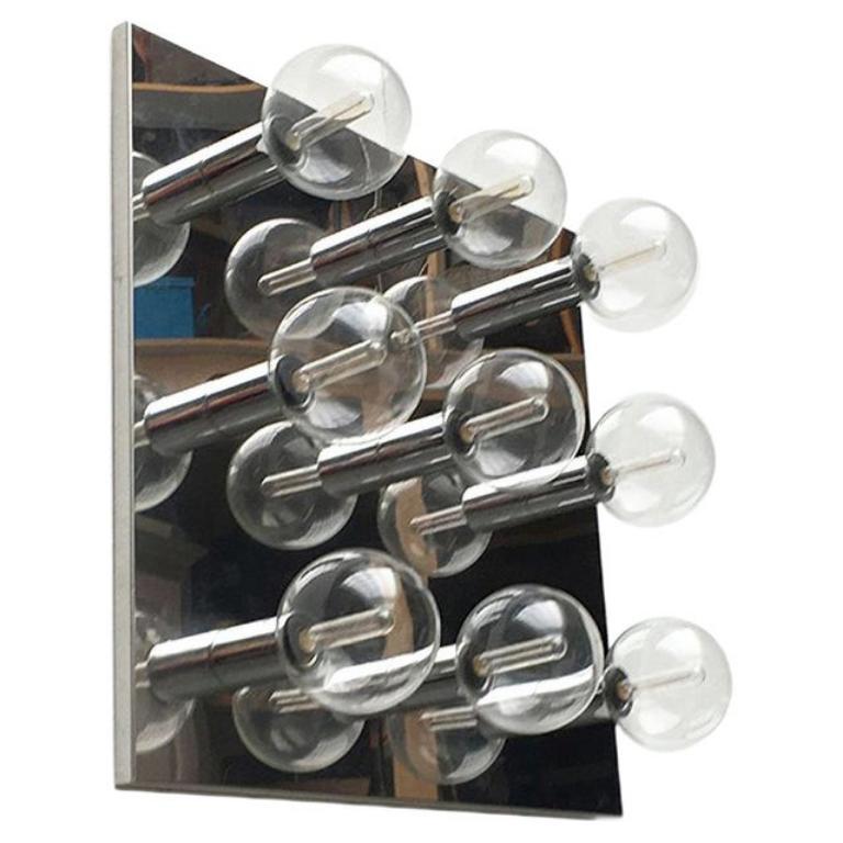 Vintage Space Age Wall or Ceiling Lamp by Motoko Ishii for Staff, 1970s