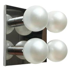 Vintage Space Age Ceiling Lamp by Motoko Ishii for Staff, 1970s