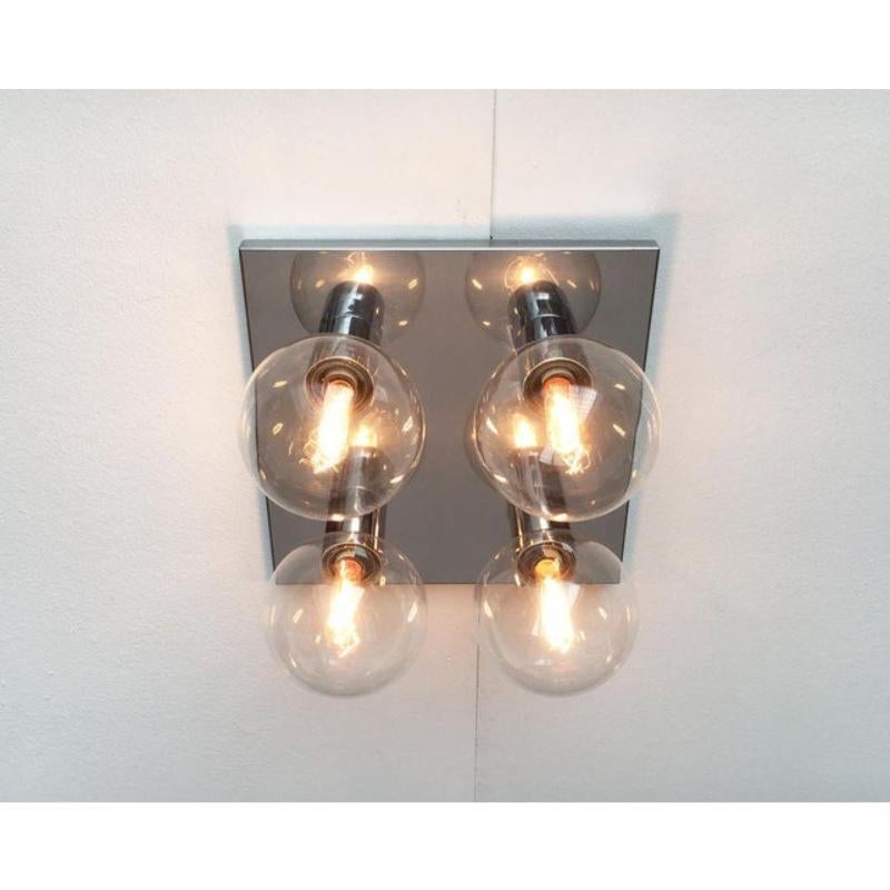 Vintage Space Age Ceiling Lamp by Motoko Ishii for Staff For Sale 1