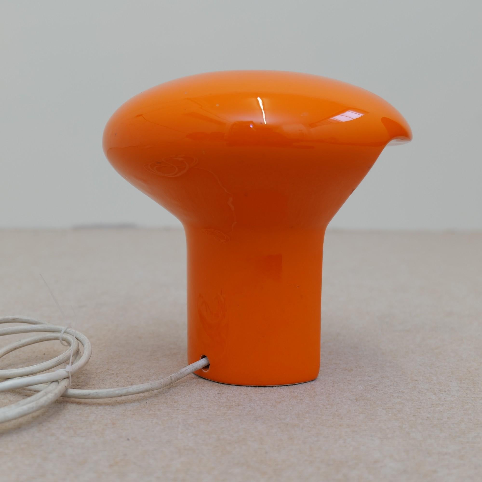 Space Age vintage space age ceramic lamp - 1970s For Sale