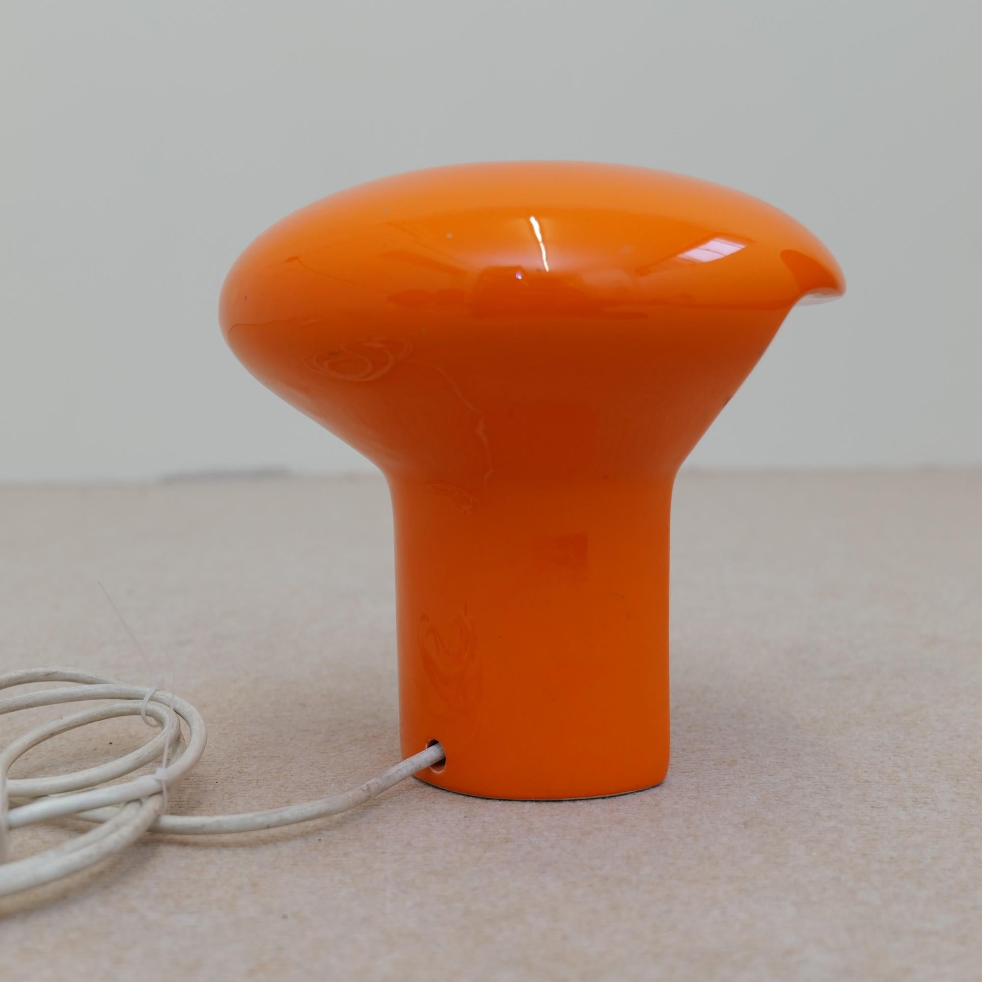 German vintage space age ceramic lamp - 1970s For Sale