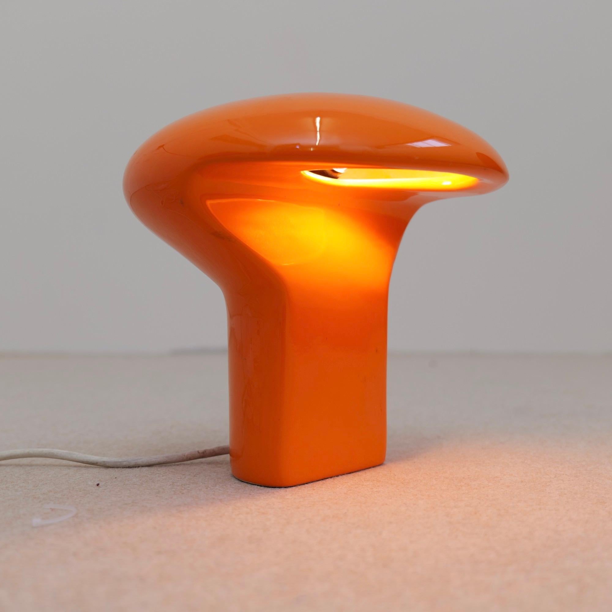 Late 20th Century vintage space age ceramic lamp - 1970s For Sale
