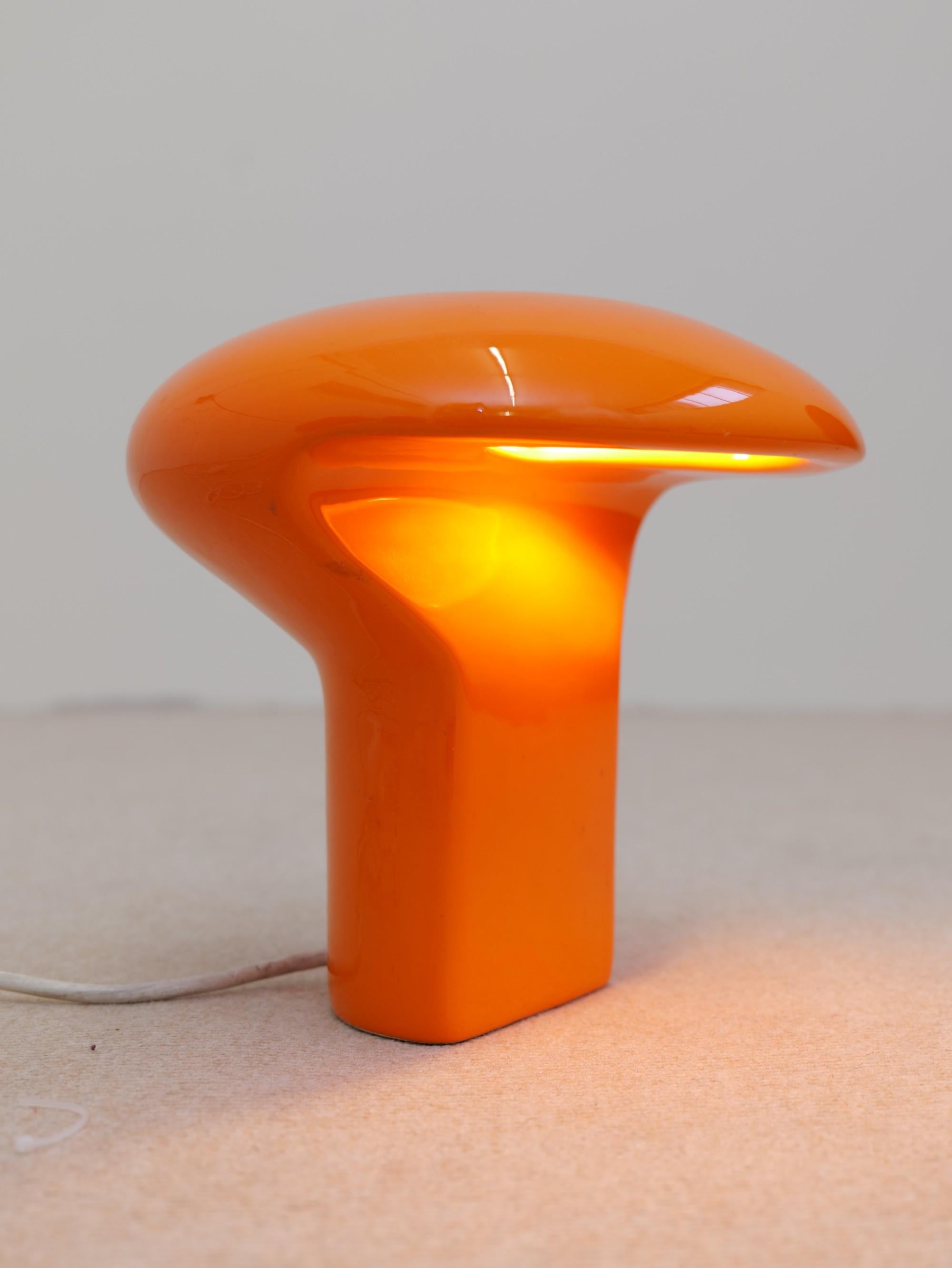 vintage space age ceramic lamp - 1970s For Sale 1