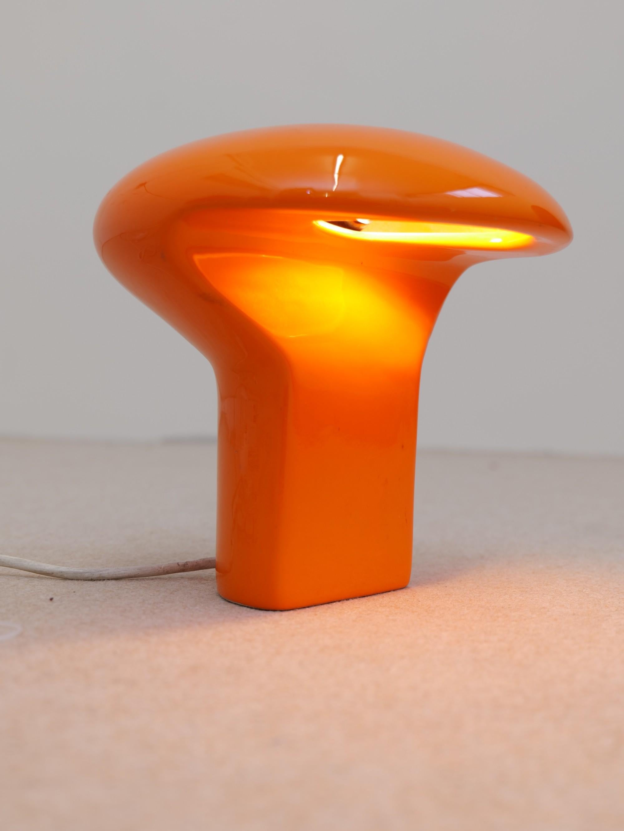 vintage space age ceramic lamp - 1970s For Sale 2