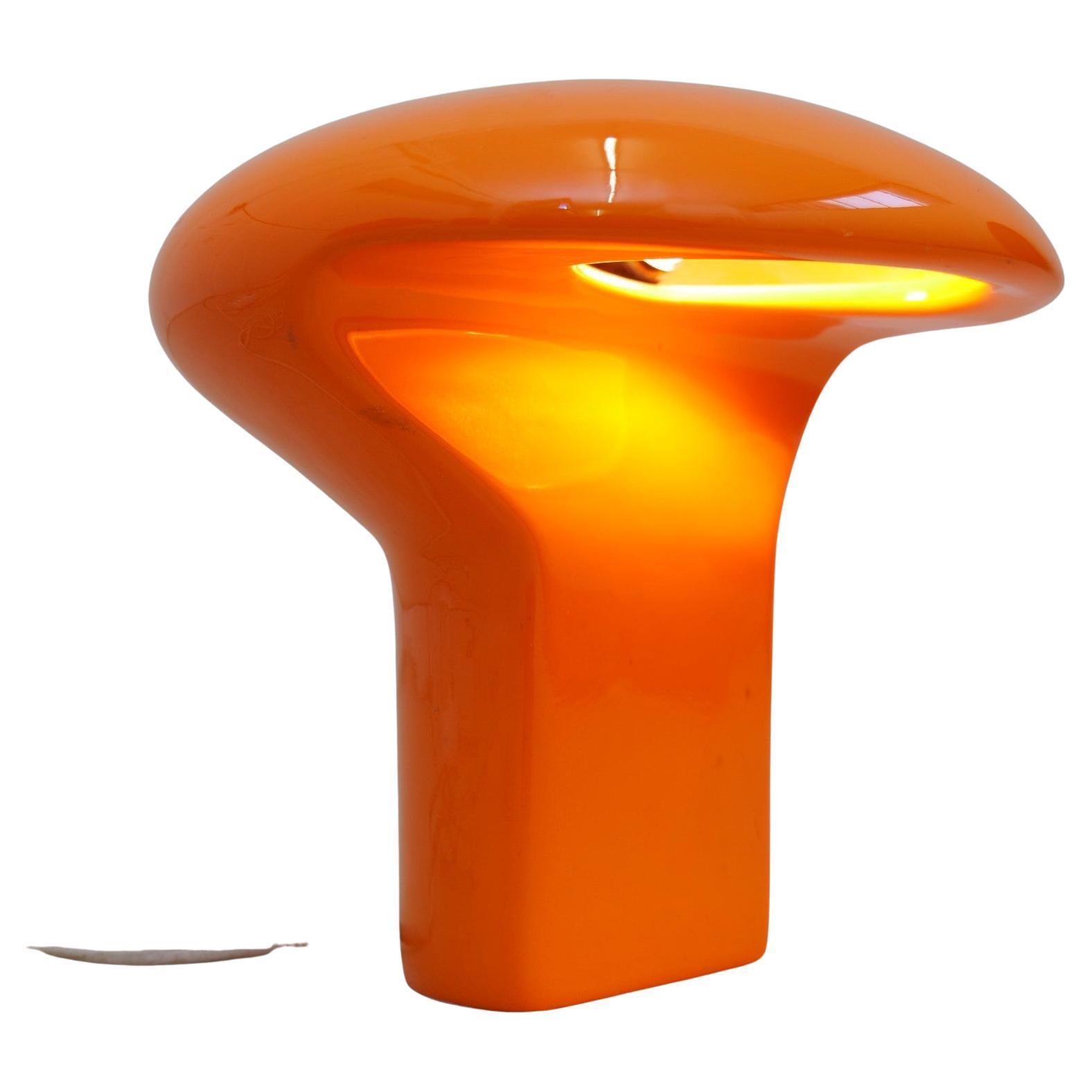 vintage space age ceramic lamp - 1970s