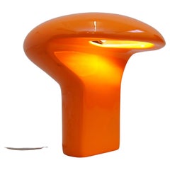 vintage space age ceramic lamp - 1970s