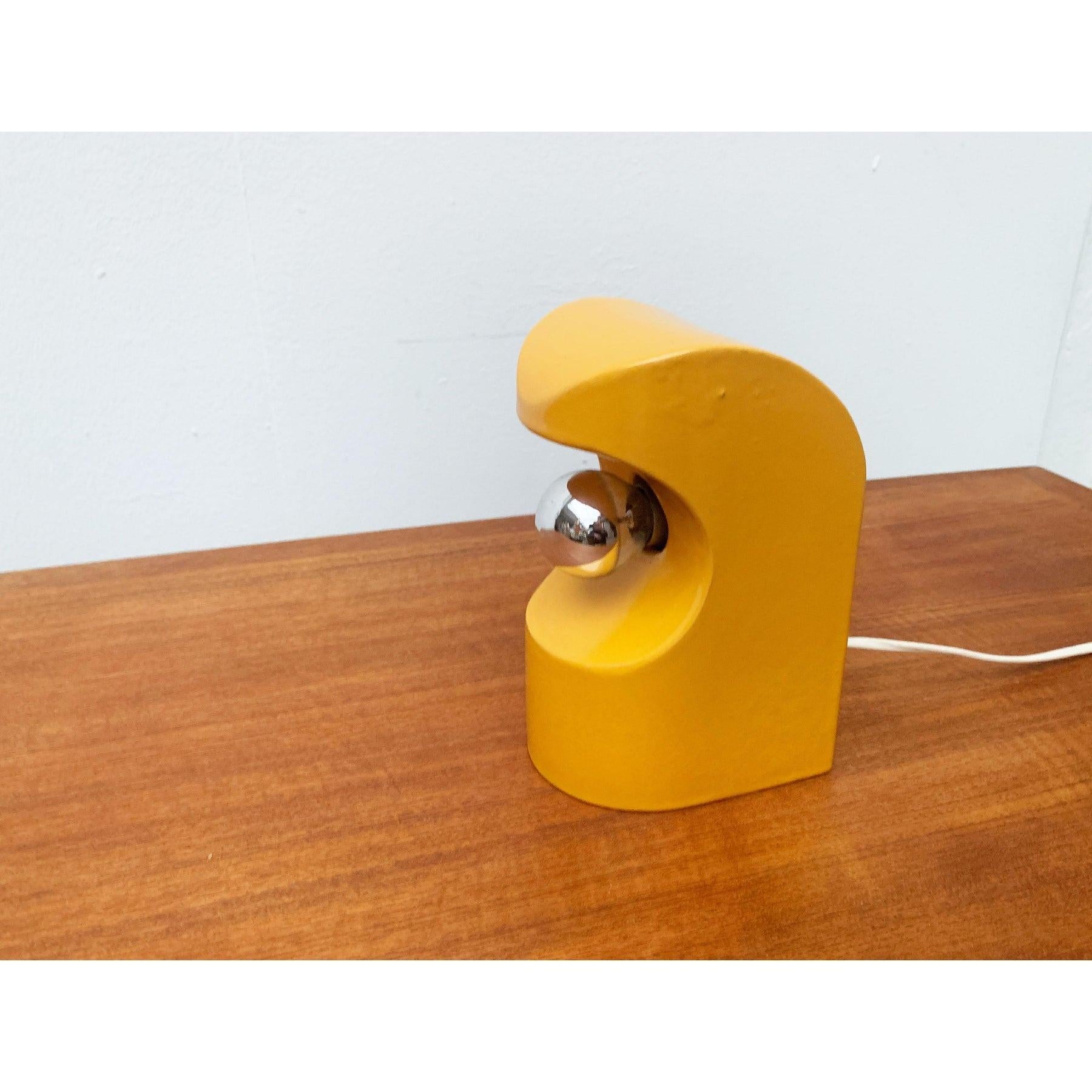 20ième siècle Lampe de table vintage en céramique de l'ère spatiale en vente