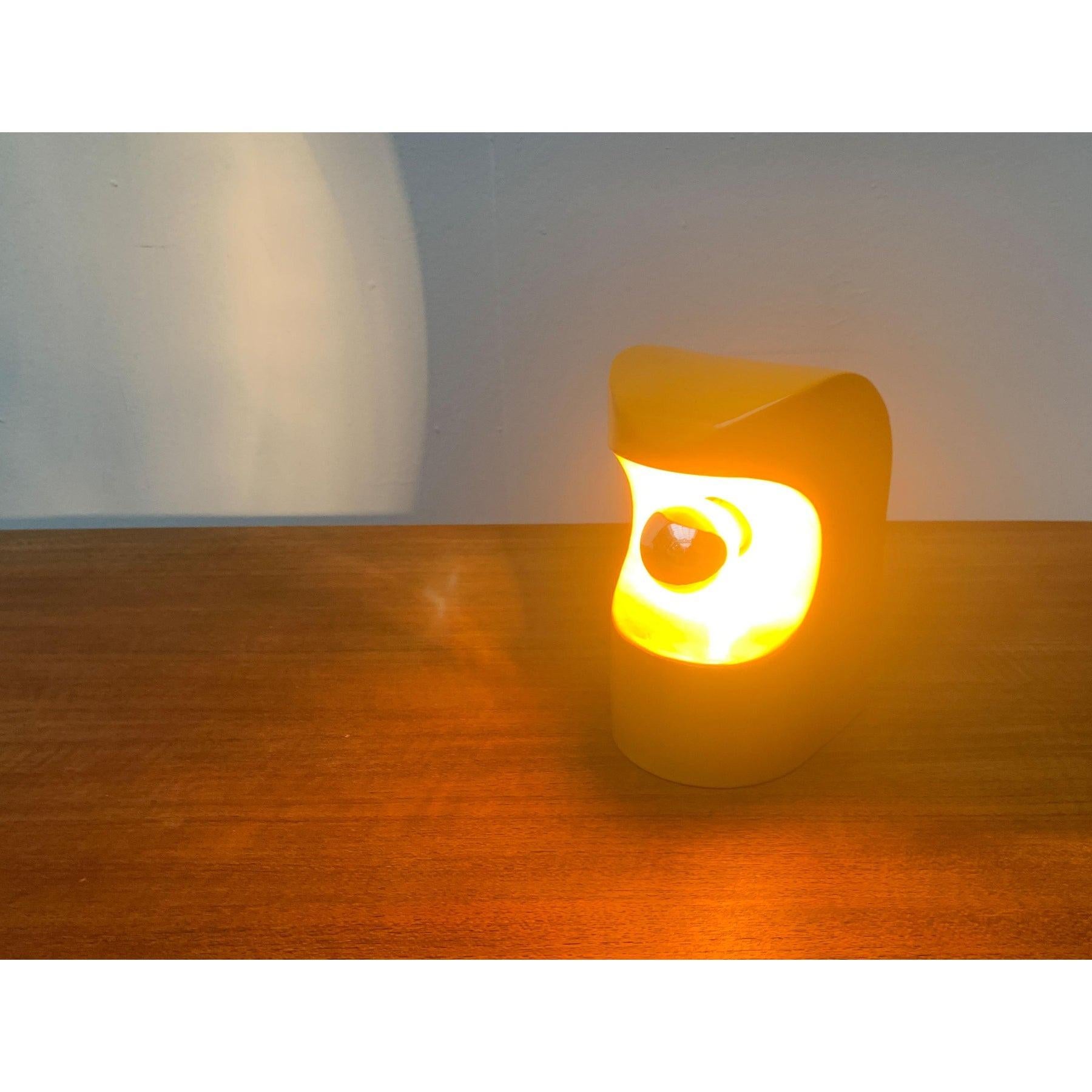 Lampe de table vintage en céramique de l'ère spatiale en vente 1