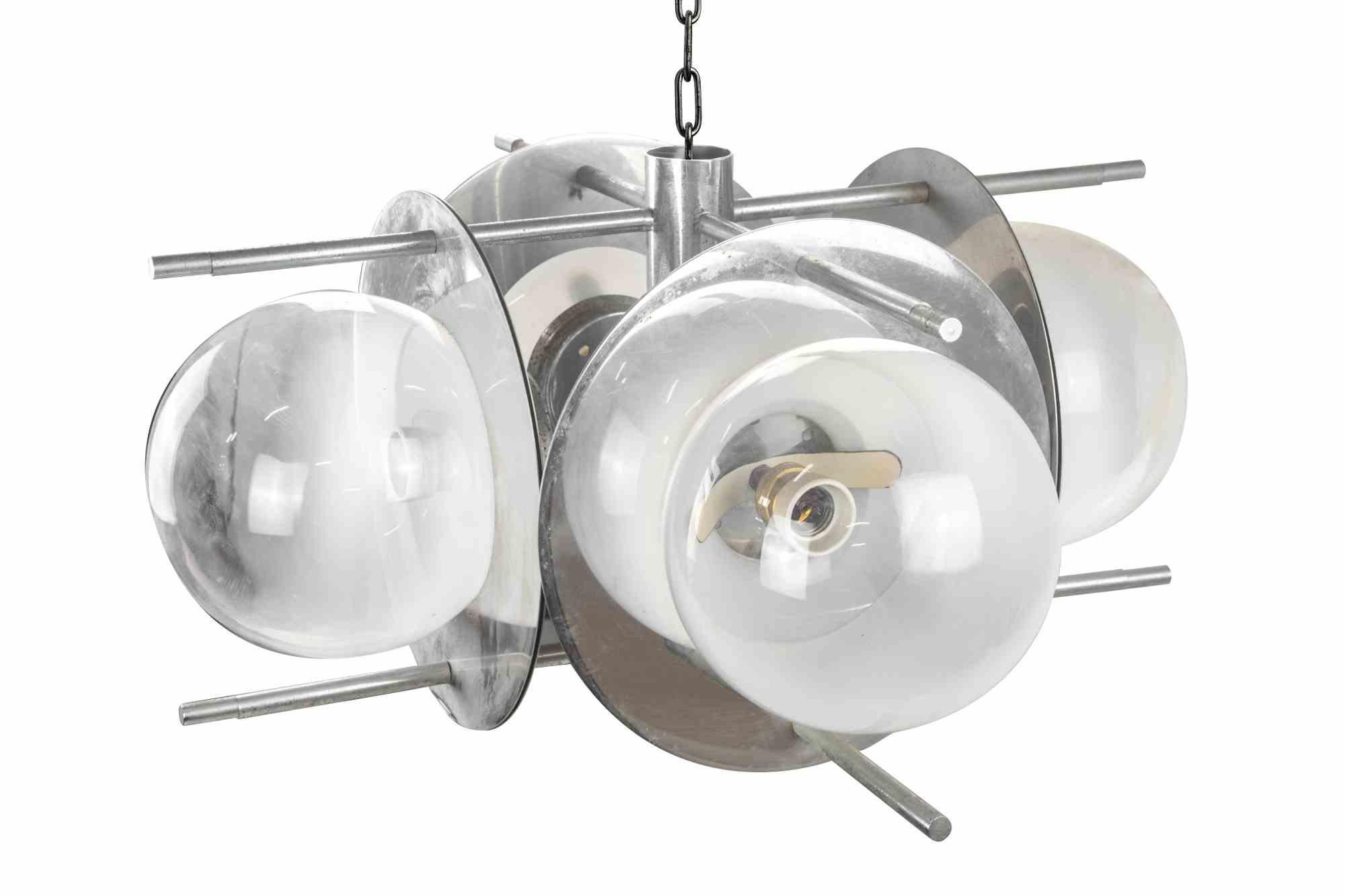 Lustre vintage de l'ère spatiale, 1970 Bon état - En vente à Roma, IT