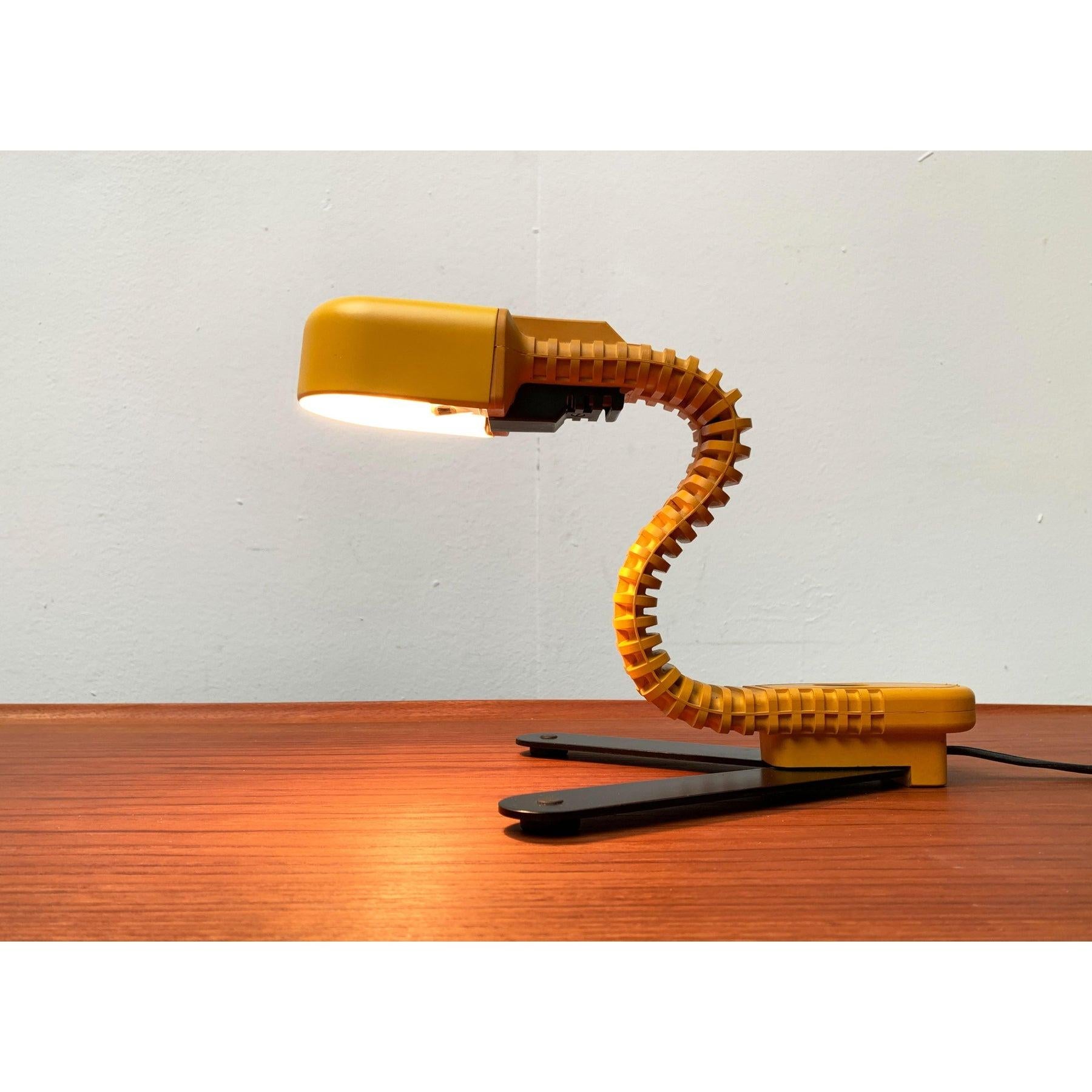 German Vintage Space Age Cobra Table Lamp by Masayuki Kurokawa for Staff, 1970s For Sale