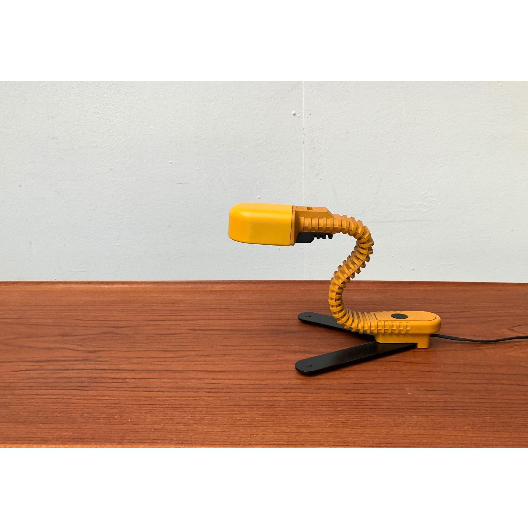 20th Century Vintage Space Age Cobra Table Lamp by Masayuki Kurokawa for Staff, 1970s For Sale