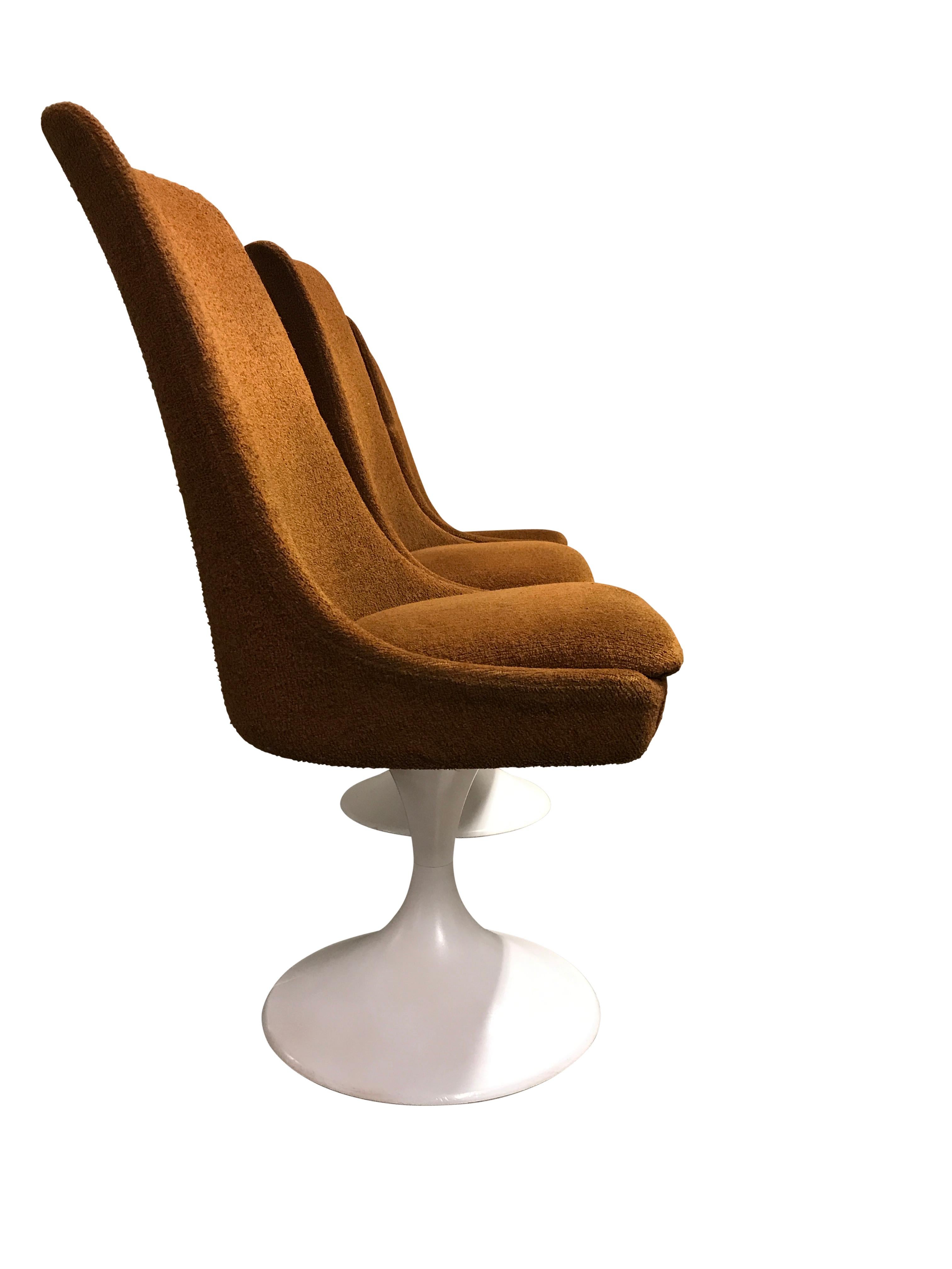 Fabric Vintage Space Age Dining Chairs, 1960s