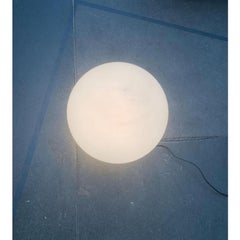 Vintage Space Age French Globe Floor Lamp from SCE, France