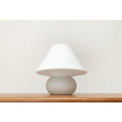 Vintage Space Age German Glass Table Lamp from Limburg, 1970s