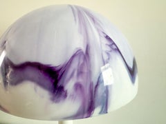 Vintage Space Age Gilbert Softlite Pilz lila Tischlampen aus Kunststoff 1970er Jahre, Space Age
