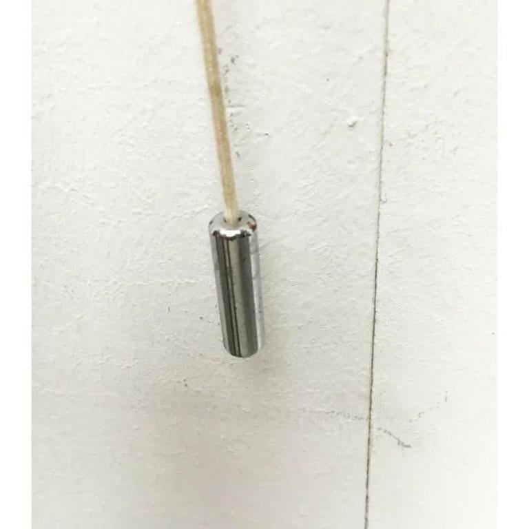 Vintage Space Age Glass and Metal Wall Lamp by Motoko Ishii for Staff, 1970s For Sale 7