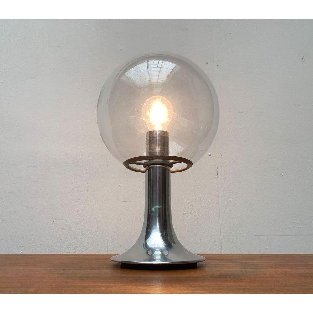 Métal Lampe de table vintage de l'ère spatiale, 1970 en vente
