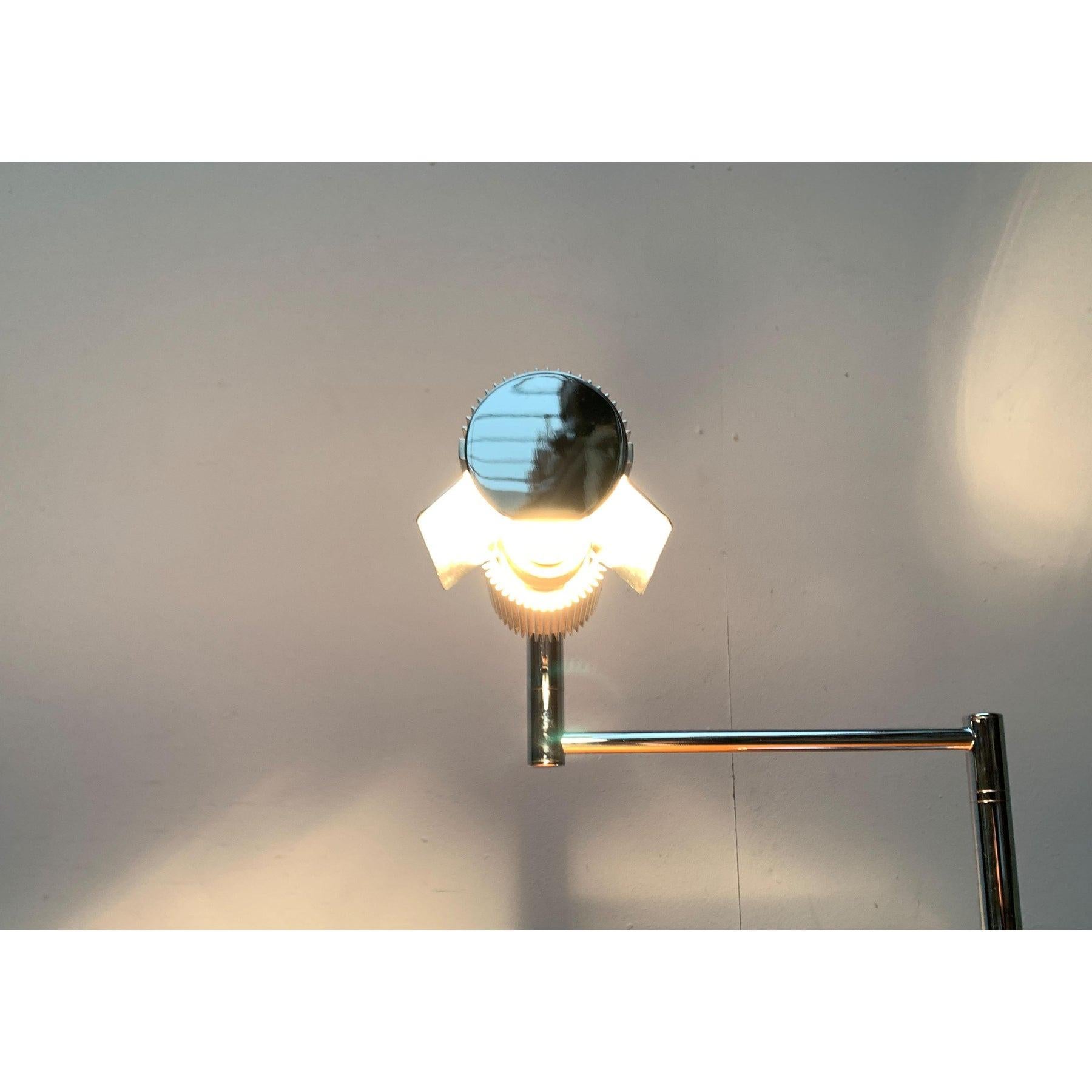 Lampe de bureau vintage Haloprofil de l'ère spatiale par V. Frauenknecht, 1970 Bon état - En vente à Hamburg, DE