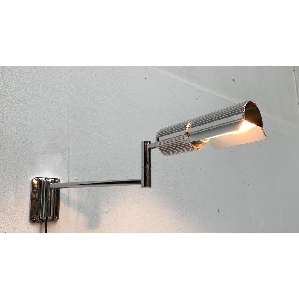 Swiss Vintage Space Age Haloprofil Wall Lamp by V. Frauenknecht, 1970s For Sale