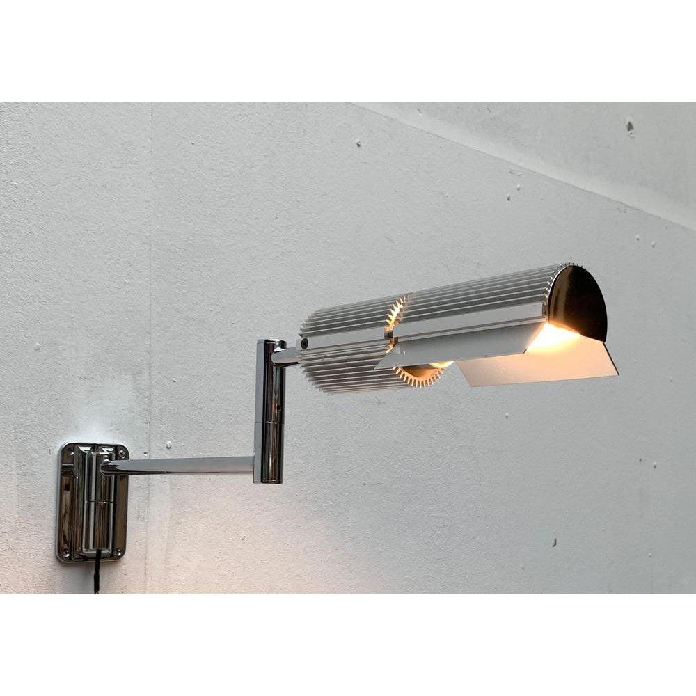 20th Century Vintage Space Age Haloprofil Wall Lamp by V. Frauenknecht, 1970s For Sale