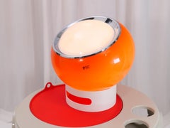 Vintage Space Age Harvey Guzzini Clan Lamp for Studio 6g