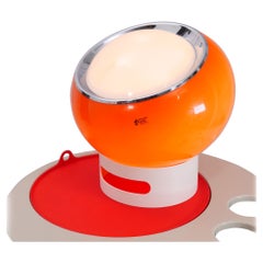 Vintage Space Age Harvey Guzzini Clan Lamp for Studio 6g