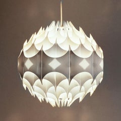 Vintage Space Age Havlova Milanda 'Rhythmic' Pendelleuchte für Vest of Austria, Vintage