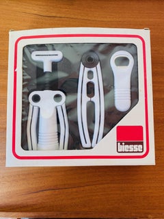 Vintage Space Age Italian Bar Set by Pino Spagnolo for Biesse 1980s Set of 3