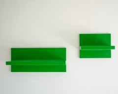 Vintage Space Age Italian Floating Wall Shelves, 9 available
