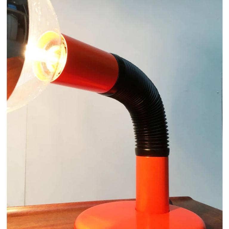 20ième siècle Lampe de table italienne de l'ère spatiale par Bellini pour Targetti, 1970 en vente