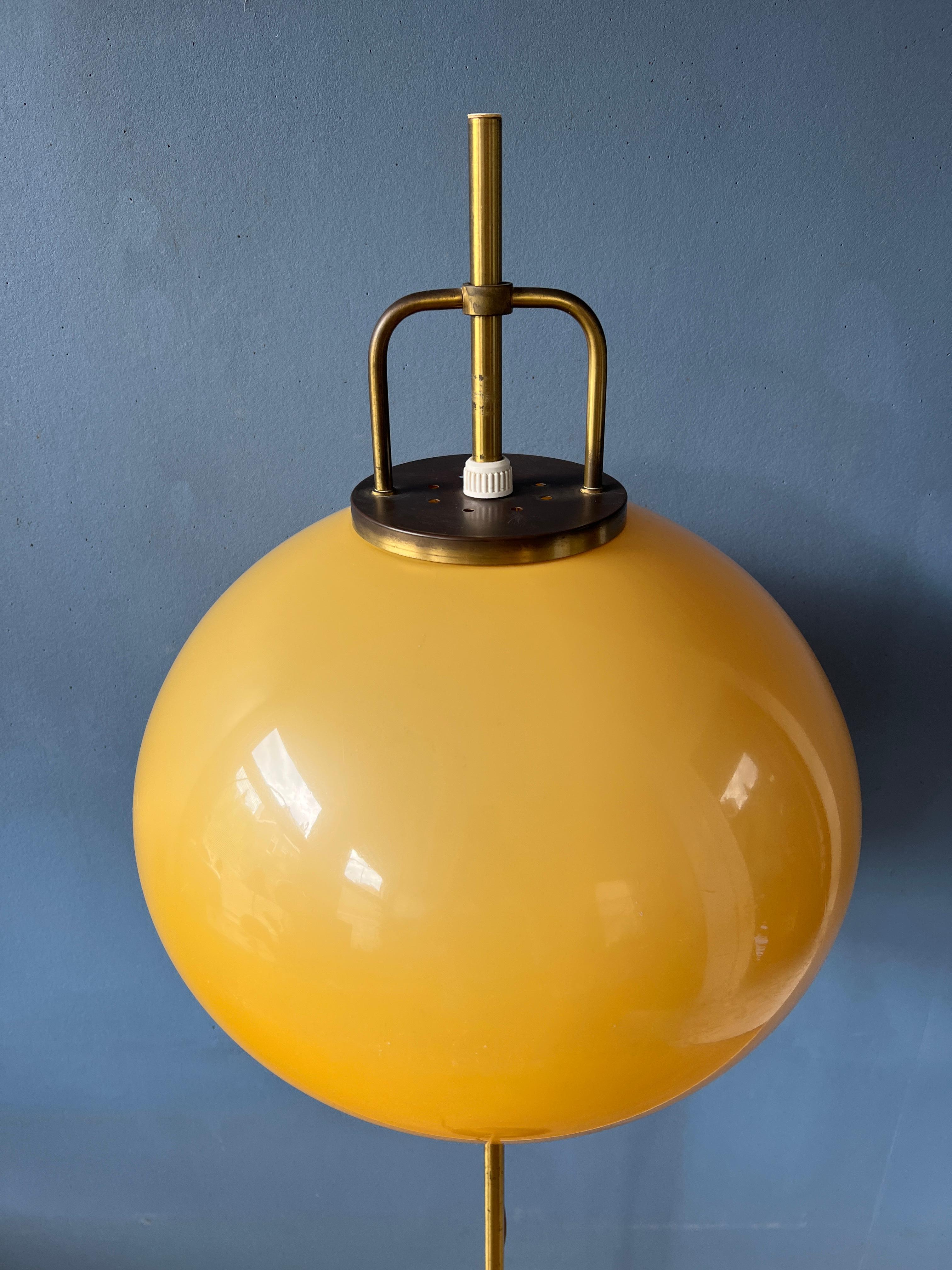 Vintage Space Age Light Guzzini Lucerna Floor Lamp, Mid Century 70s 2