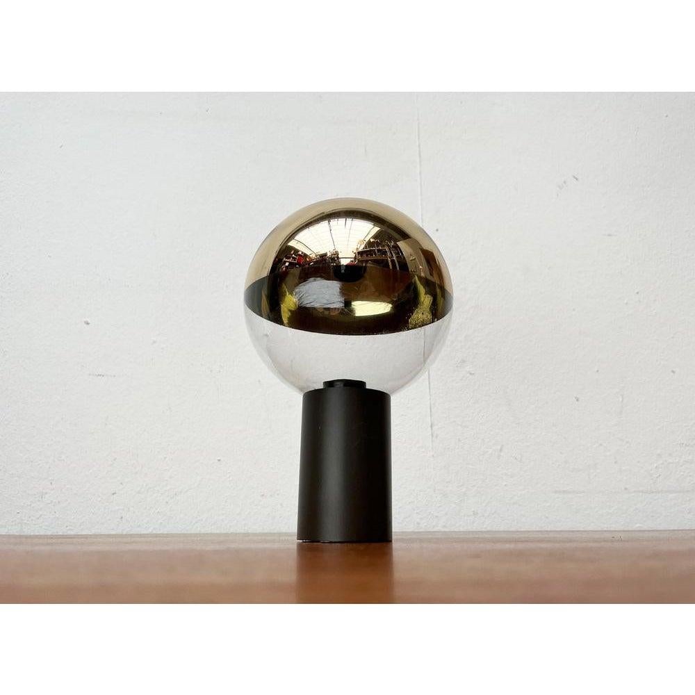 Vintage Space Age Metal and Glass Ceiling Lamp by Motoko Ishii for Staff, 1970s For Sale 2