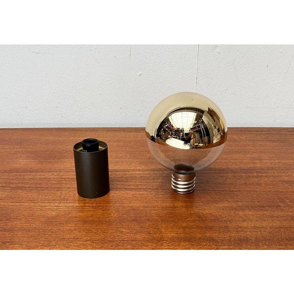 Vintage Space Age Metal and Glass Ceiling Lamp by Motoko Ishii for Staff, 1970s For Sale 3