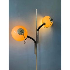 Vintage Space Age Mid Century Mushroom Floor Lamp by Steinhauer, 70s Retro