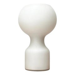 Lampada da tavolo in vetro minimalista vintage A Space Agee di Jean Paul per Philips, anni '70