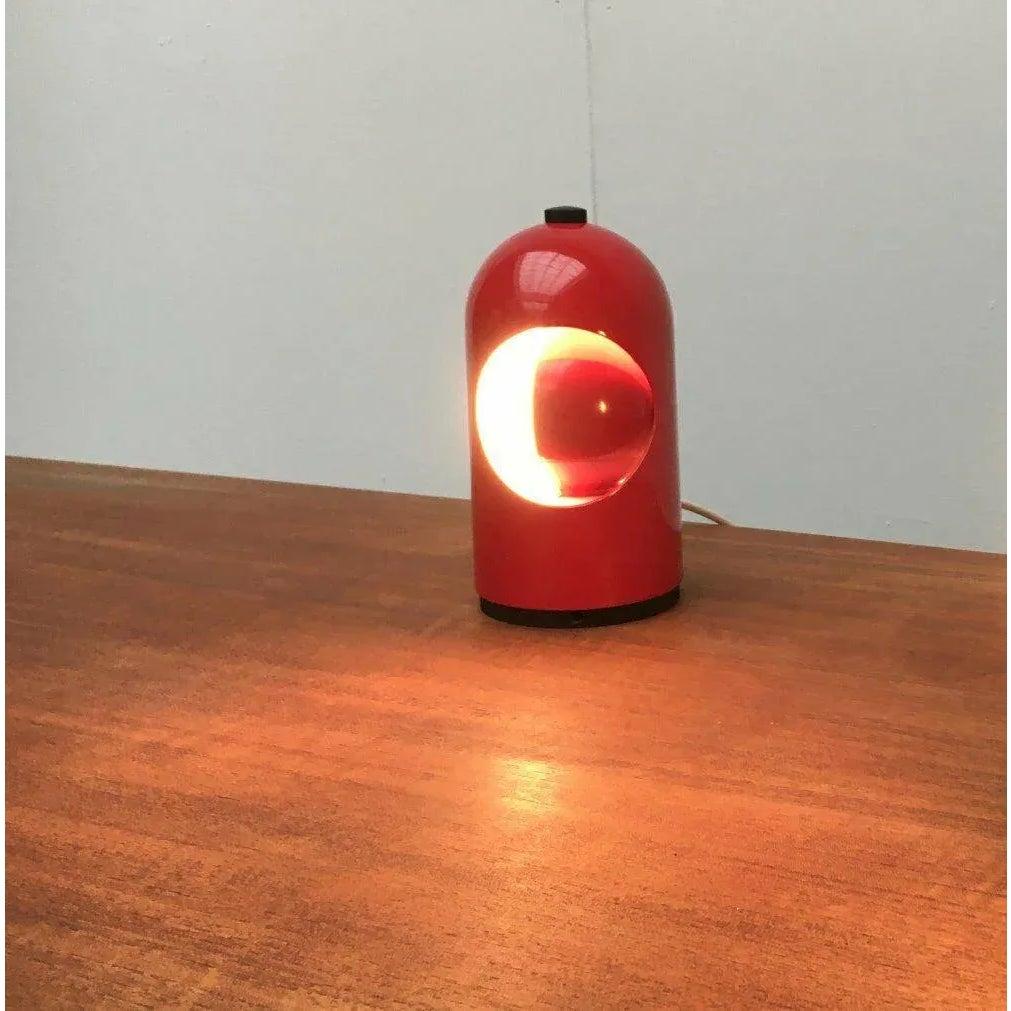20th Century Vintage Space Age Model Selene / Interplay 1 Eclipse Table Lamp, Italy For Sale